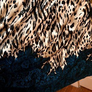 Dress Barn Animal Print Plus Size Dress